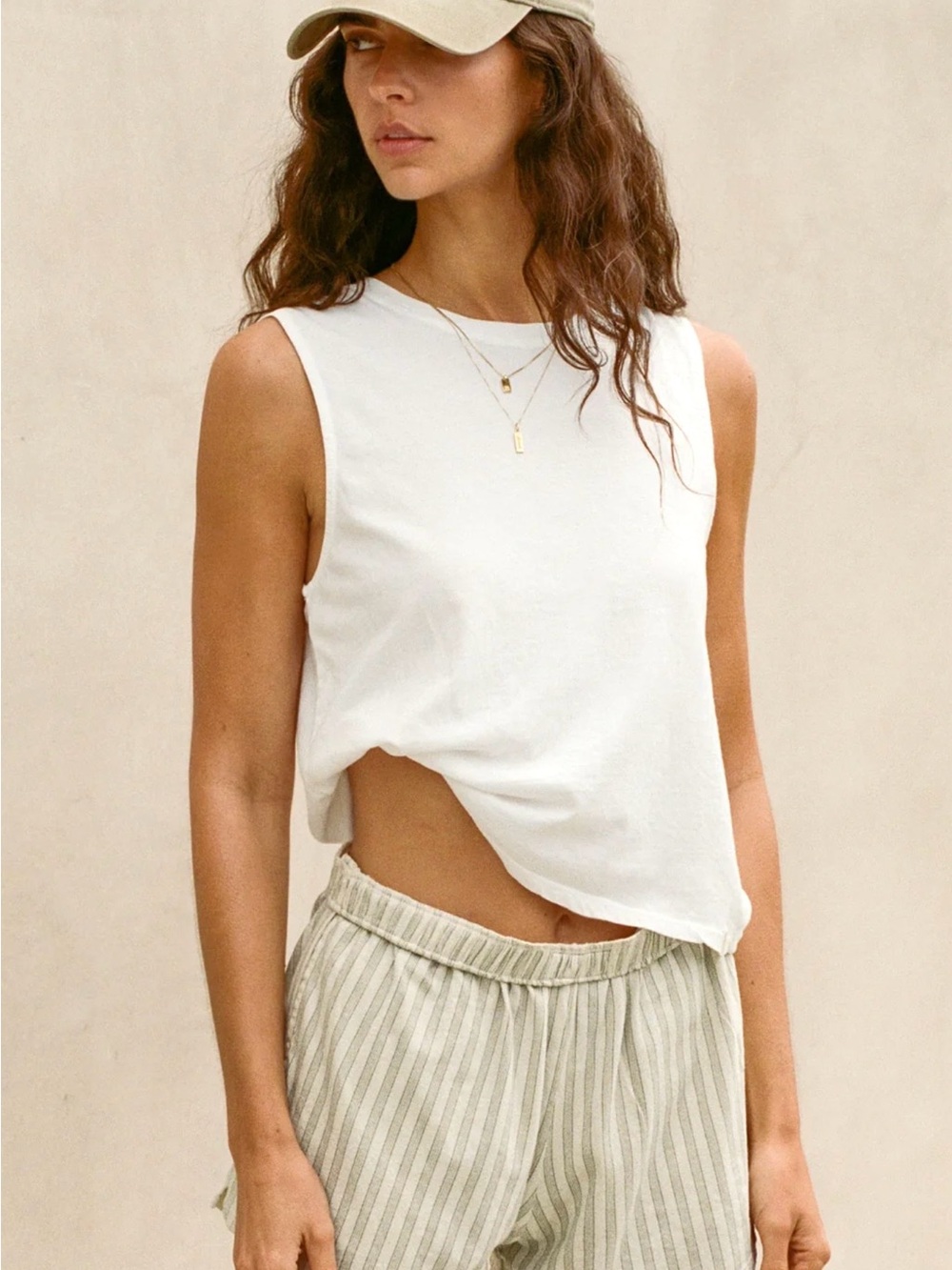 Joah Brown Muscle Tank Top